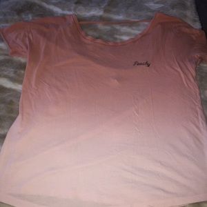 Pink Victoria’s Secret t-shirt